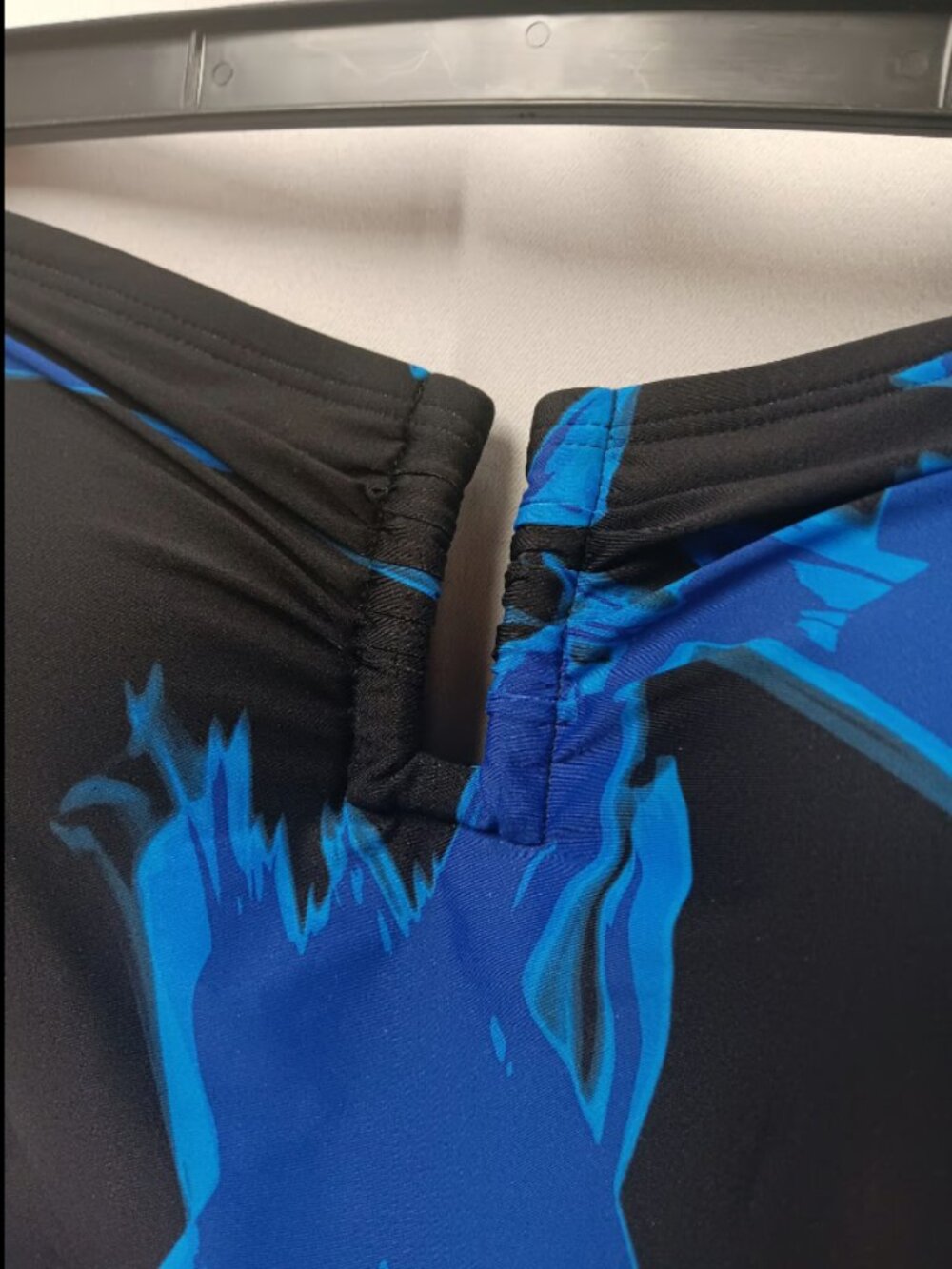 Women's Blue Swimsuit DKNY Size XL NWT (rack6v) - Picture 3 of 6